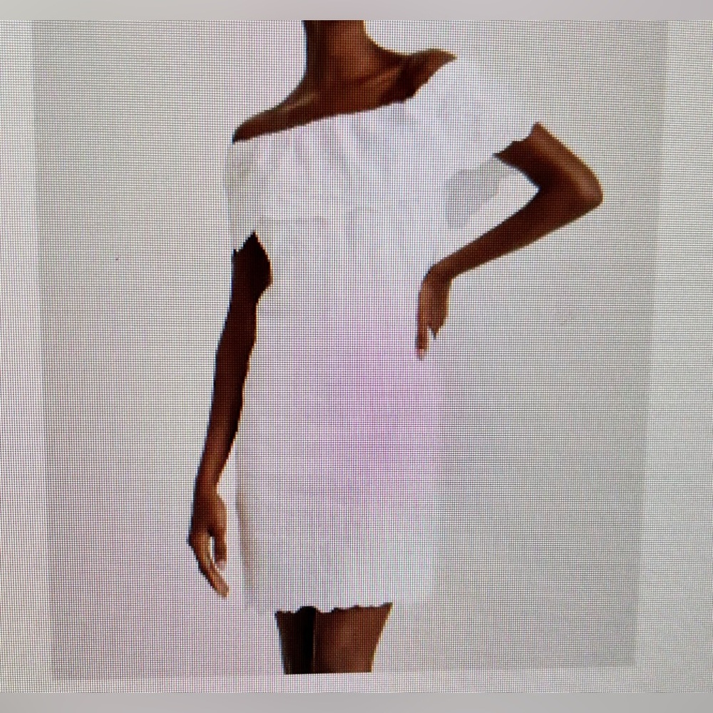 Ralph Lauren cotton embroidered white dress -size 6p